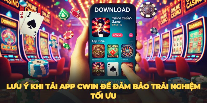 Lưu ý khi tải app CWin để đảm bảo trải nghiệm tối ưu